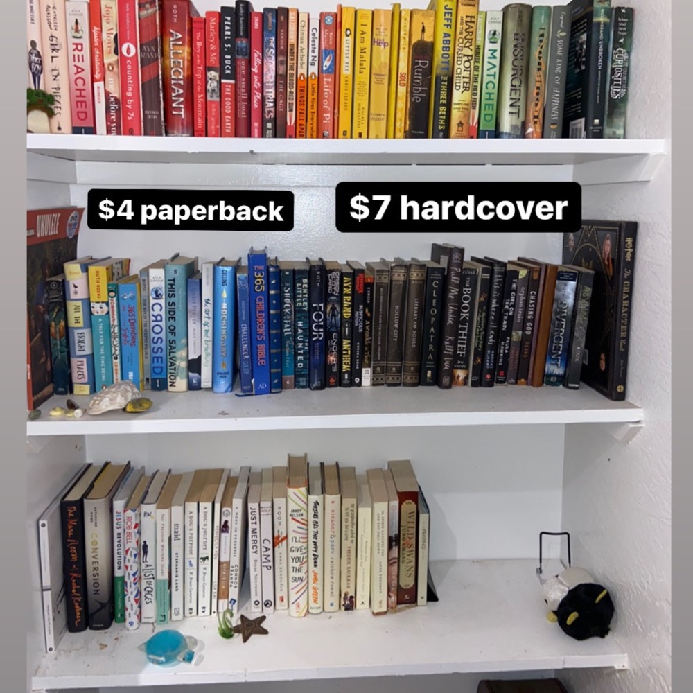 books! - message before buying